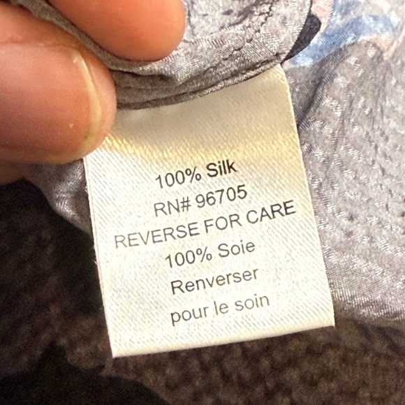 Rebecca Taylor Gray Silk Floral Print Bustier Corset Slip Dress, size 8 - Picture 8 of 10